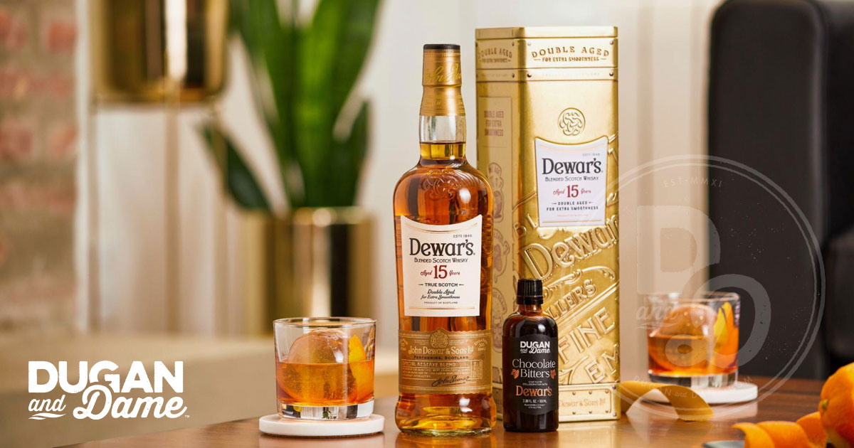 Dugan & Dame and Dewar's collaborate on a special chocolate bitters