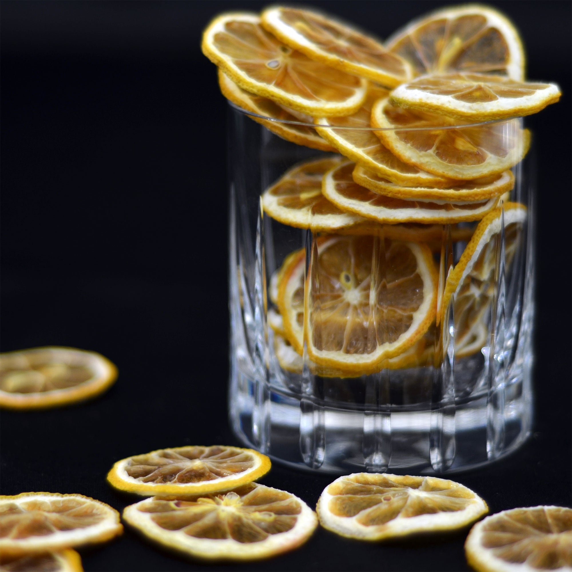 Dehydrated Dried Lemon Wheel Slices